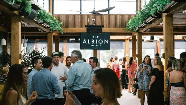 How the Albion Used Commercial Artificial Plants on a Rooftop