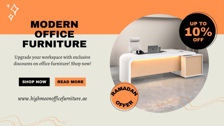 Modern Office Furniture for Sale – Eid Al Fitr Discounts Available!