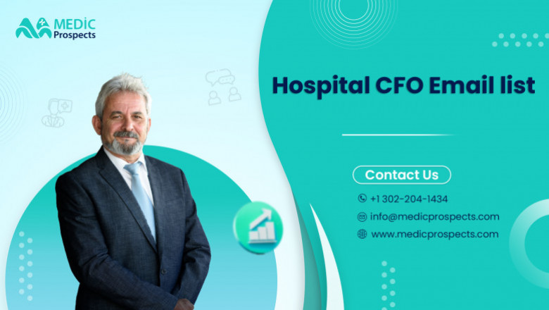 Get direct access to 9765+ Hospital CFOs, with our premium email list