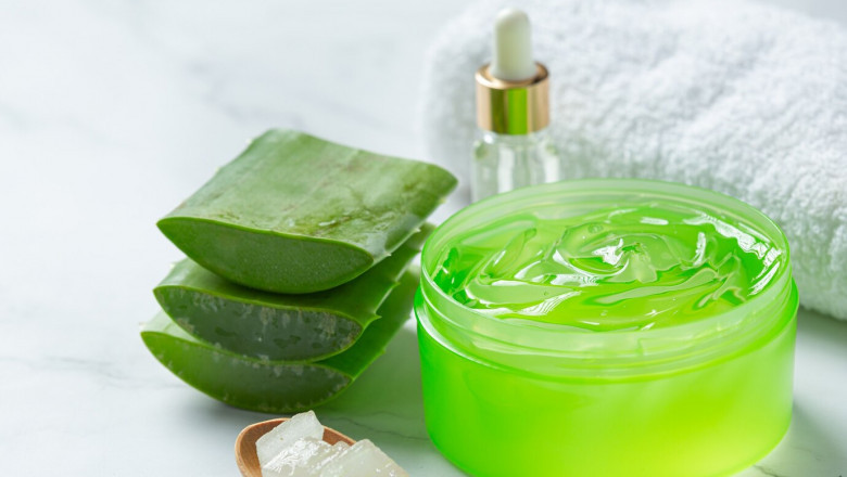 How Aloe Vera Saffron Gel Combines Soothing and Brightening for Healthy Skin