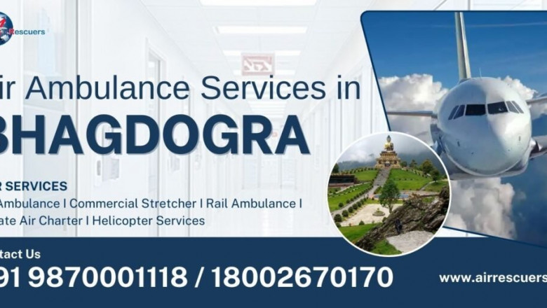 Air Ambulance Services in Bagdogra: Safety First
