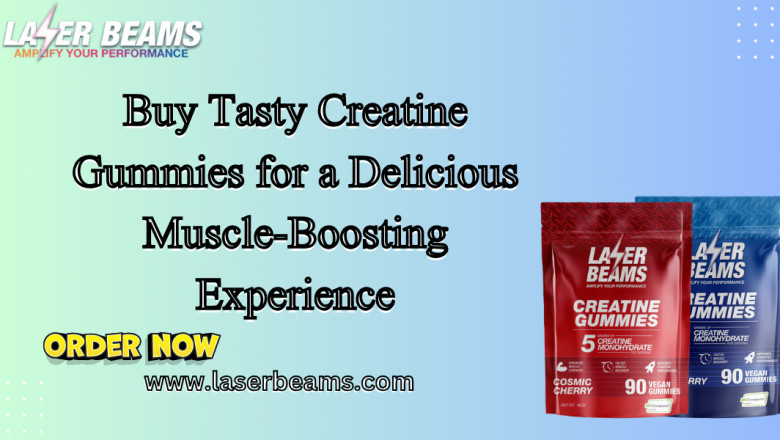 Buy Tasty Creatine Gummies for a Delicious Muscle-Boosting Experience
