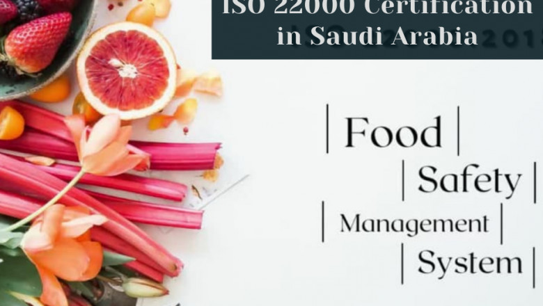 ISO 22000 Consultancy in Saudi Arabia in Ensuring Food Safety :