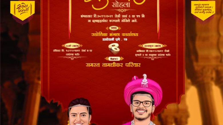 Elegant Marathi Lagna Patrika Format for a Perfect Wedding Invitation