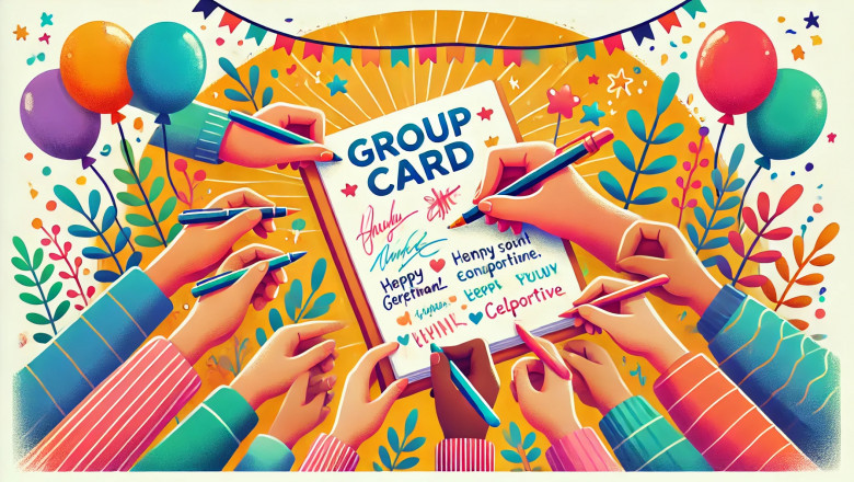 Group Greeting Cards: Bringing People Together One Message at a Time