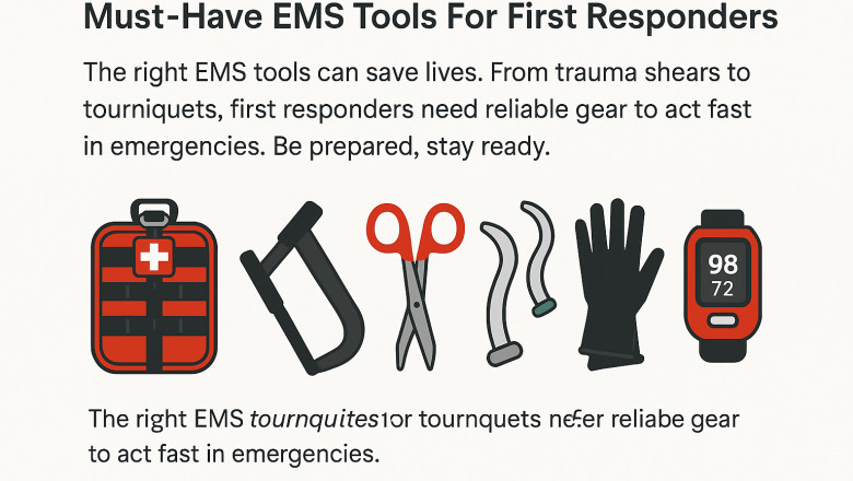 First Responder Essentials: EMS Tools and Accessories You Can’t Go Without