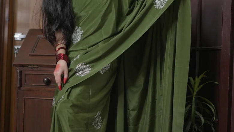 Unveil Grace with Every Drape: Embroidered Sarees by October Store