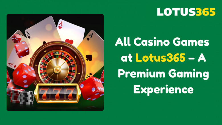 Lotus365 – A Premium Gaming Experience