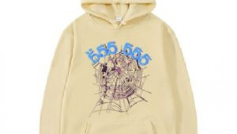 Navy Blue SP5DER Hoodie: The Perfect Blend of Style and Comfort