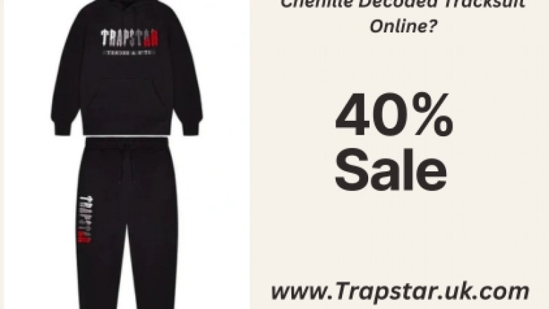 Where Can I Buy the Trapstar Chenille Decoded Tracksuit Online?
