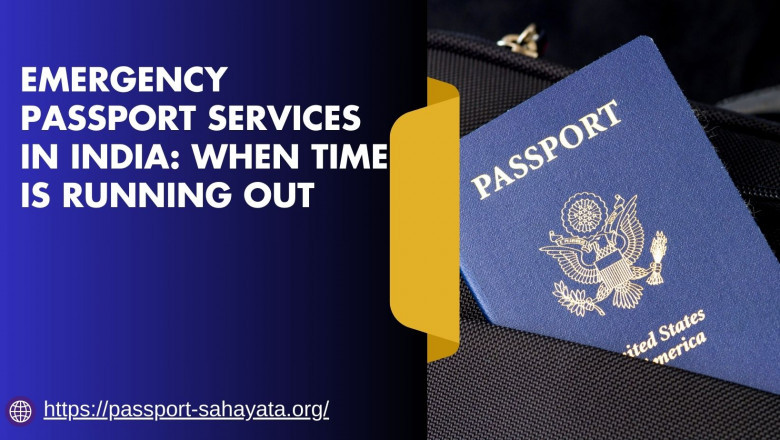 Emergency Passport Services in India: When Time Is Running Out