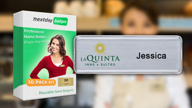 Next Day Badges Offers Premium Plastic Name Badges & Magnetic Options