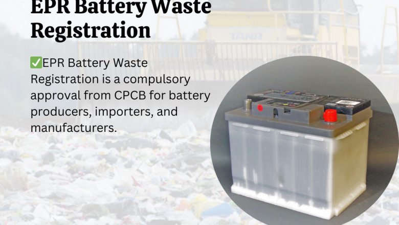 Battery Manufacturers: Get EPR Certificate Now