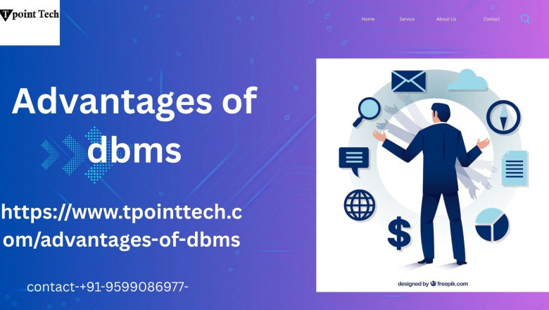 Advantage of Dbms