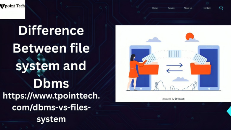 File Systems vs. DBMS: A Comparative Overview
