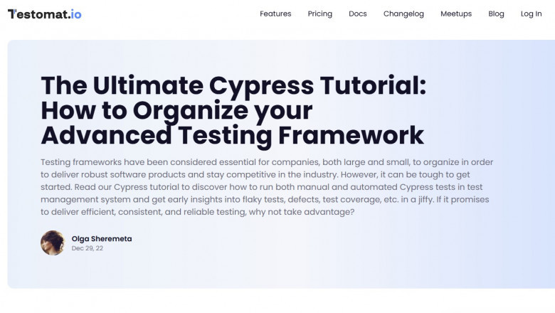 Mastering the Cypress Framework Structure for Advanced Testing