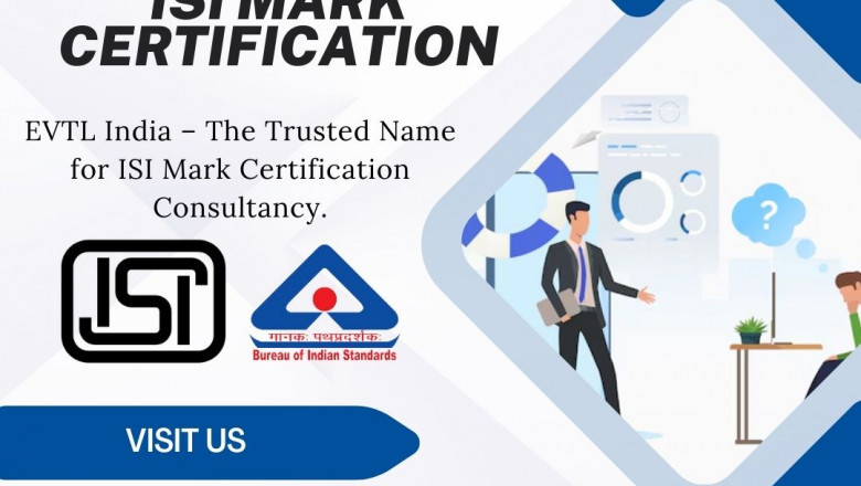 Contact EVTL to obtain ISI Mark Certification and meet BIS standards