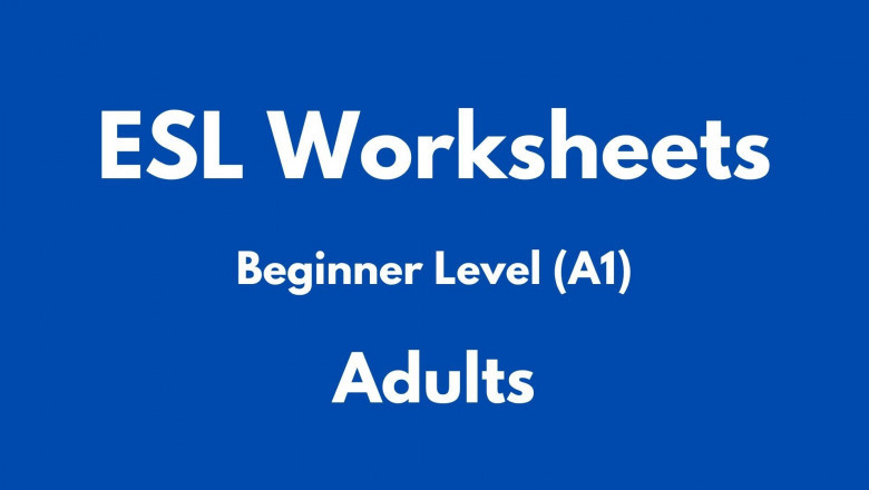ESL Worksheets for Adults: A Practical Guide to Effective Language Learning