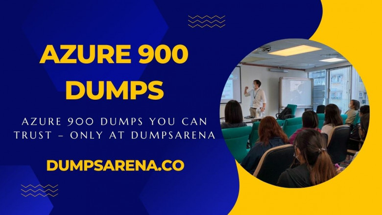 Study Azure 900 with DumpsArena PDF Dumps