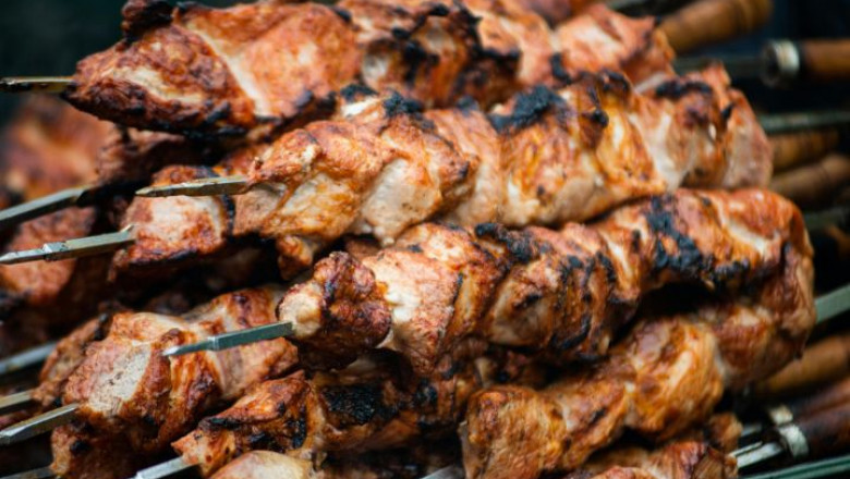 Ladies Finger and Lamb Skewers: A Perfect Match of Crunch and Char