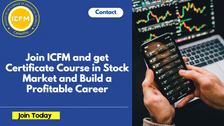 Join ICFM Certificate Course in Stock Market and Build a Profitable Career