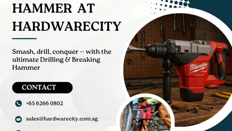 Top Place to Buy FUEL™ 8KG SDS-MAX Drilling & Breaking Hammer in Singapore: HardwareCity Singapore