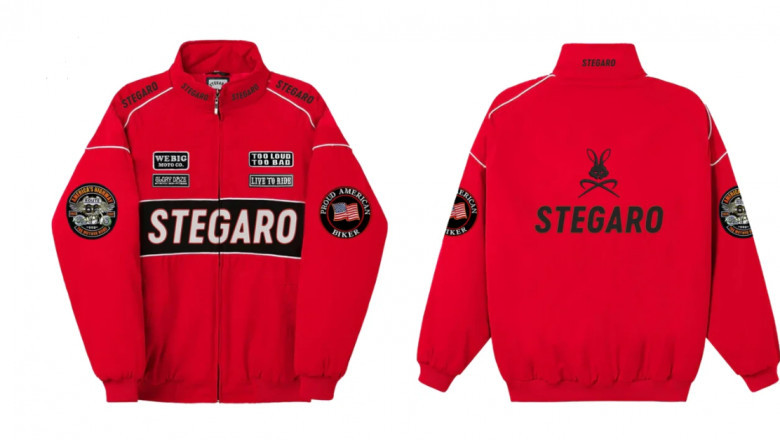 Red Moto Bomber Jacket: A Bold Statement in Motorcycle Fashion