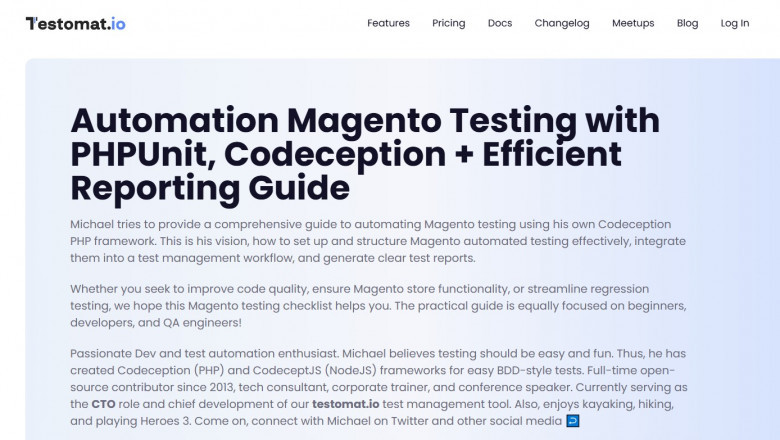 Magento Automated Testing: Maximizing Efficiency and Accuracy in Your E-Commerce Workflow