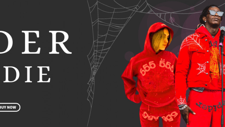 Glow Print Spider Hoodie – Festival Ready