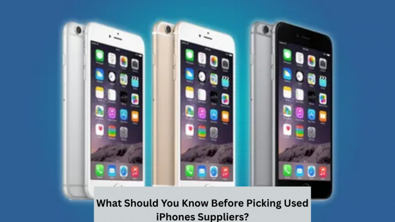 Why Work With Verified Second-hand iPhones Suppliers Today?