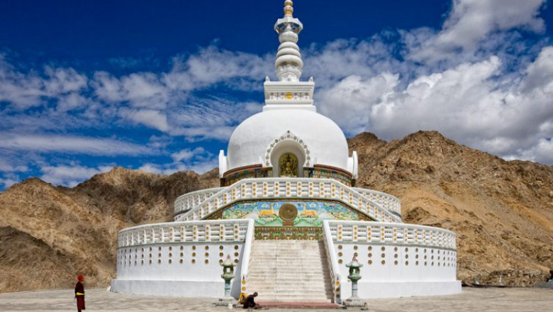 Shanti Stupa Leh: A Peaceful Jewel in the Mountains of Ladakh
