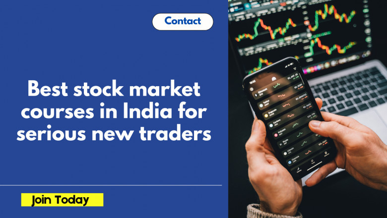 Best stock market courses in India for serious new traders