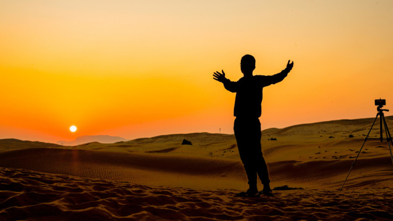 Experience the Sunset Like Never Before on an Evening Desert Safari