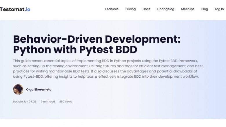 The Power of BDD Frameworks in Python: Why Pytest-BDD is Changing the Game