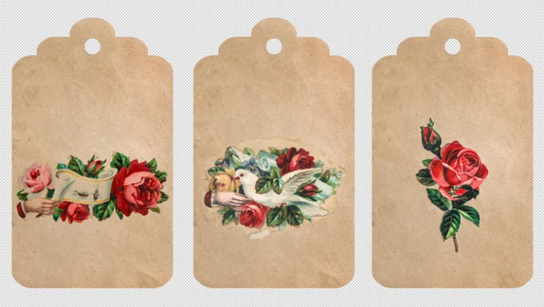 Eye-Catching Wedding Favors: Unique Hang Tags Guests Find Handy