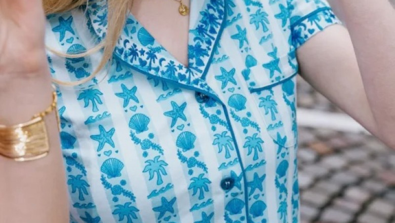 Cozy in Style: Pink Palm Puff Pajamas Guide