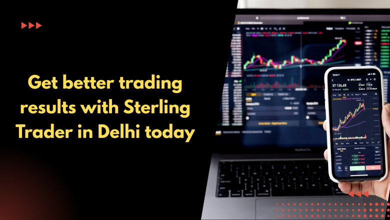 Get better trading results with Sterling Trader in Delhi today