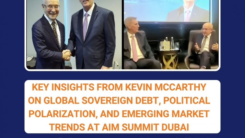Kevin McCarthy on Economic Leadership: Debt Reform, Democracy, and Emerging Markets at AIM Summit Dubai