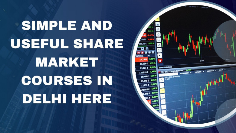 Simple and useful share market courses in Delhi here