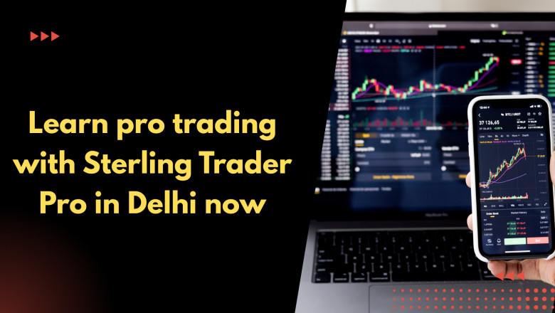 Learn pro trading with Sterling Trader Pro in Delhi now