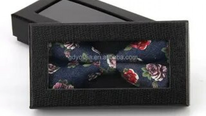 Elevate Your Brand Image with Custom Bow Tie Boxes