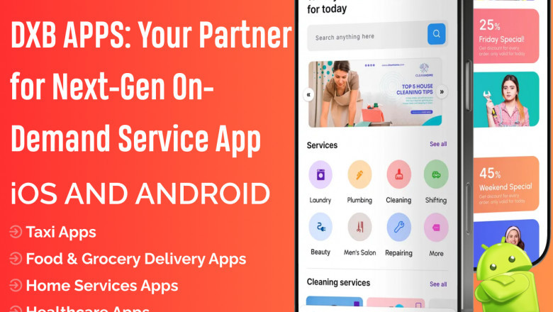 Avail app development services customized by mobile app developers at DXB APPS