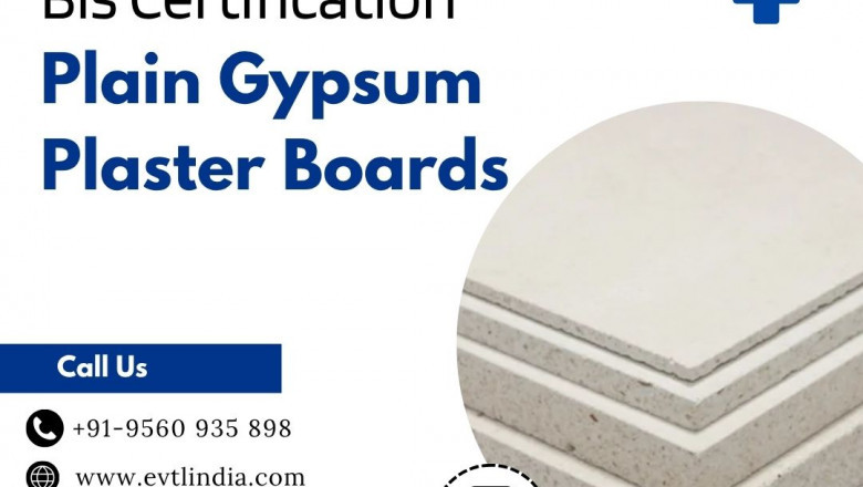 EVTL India: Expert Consultancy for BIS Certification of Plain Gypsum Plaster Boards