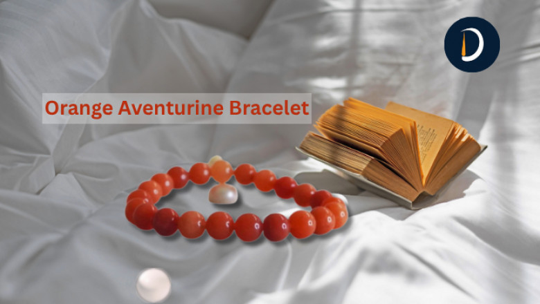 Orange Aventurine Bracelet For Motivation and Drive