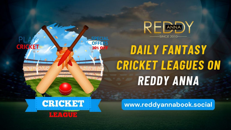 Daily Fantasy Cricket Leagues on Reddy Anna Book