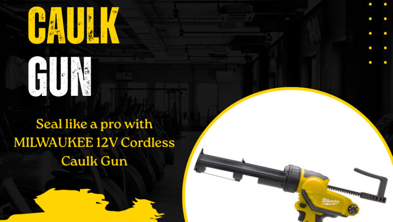 Best Place to Buy the MILWAUKEE 12V Cordless CAULK GUN With 310 ML Cartridge Holder (M12 PCG/310C-0 Bare Unit) in Singapore